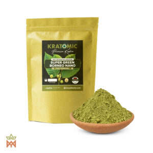 Mitragyna speciosa – Borneo, leaves, super finley powdered, super green nano