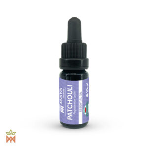 Sacred Essence - Patchouli Oil - Essential Oil (Pogostemon cablin) from Indonesia in Miron Glass Dropper Bottle, 10 ml